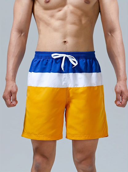 Colorblock-Badeshorts - Tom