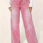 Blaue Palazzo-Jeans - Vanessa
