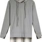 April - Bequemes langärmeliges Patchwork-Sweatshirt