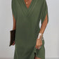 Charmantes V-Ausschnitt Sommerkleid -Lockere Passform & Vielseitigkeit