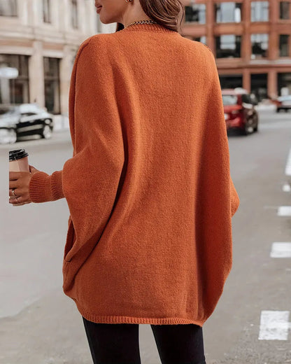 Lässige Frauenjacken mit Fledermausärmeln für Herbst & Winter