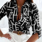 DesignDiva™ | Modische bedruckte Bluse für Frauen | 50% Rabatt