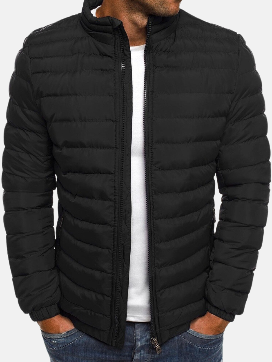 Stilvolle steppjacke für herren