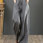 Evanie - Hose in einfarbiger Farbe