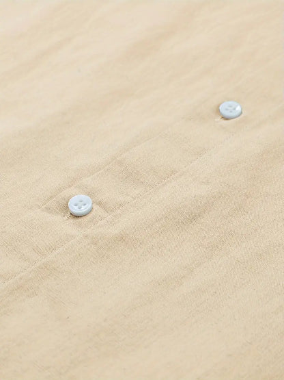 Ethan – lässiges langarmhemd mit knopfleiste