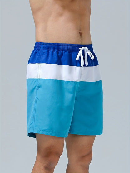 Colorblock-Badeshorts - Tom