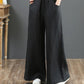 Evanie - Hose in einfarbiger Farbe