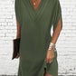 Charmantes V-Ausschnitt Sommerkleid -Lockere Passform & Vielseitigkeit