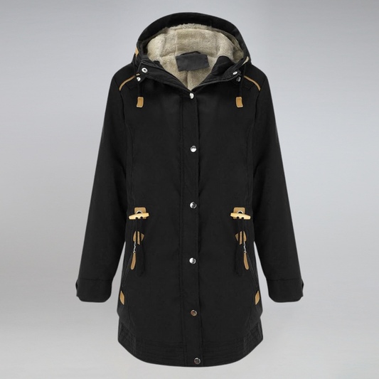 Kuschelige & wetterfeste damen parkajacke