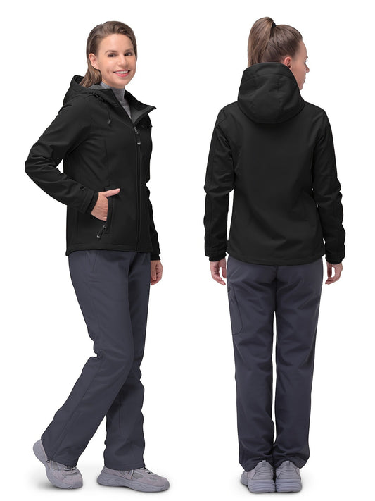 Winddichte Softshell-Jacke speziell für Damen