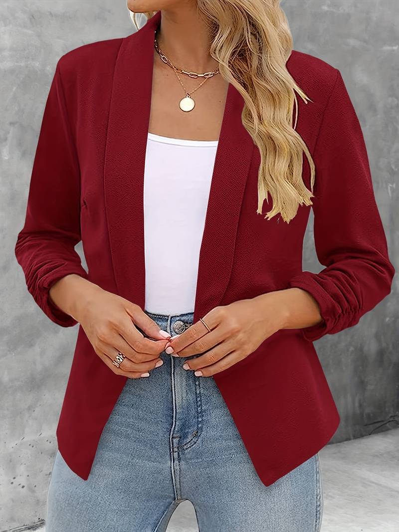 Isabella – stilvoller blazer mit offener vorderseite