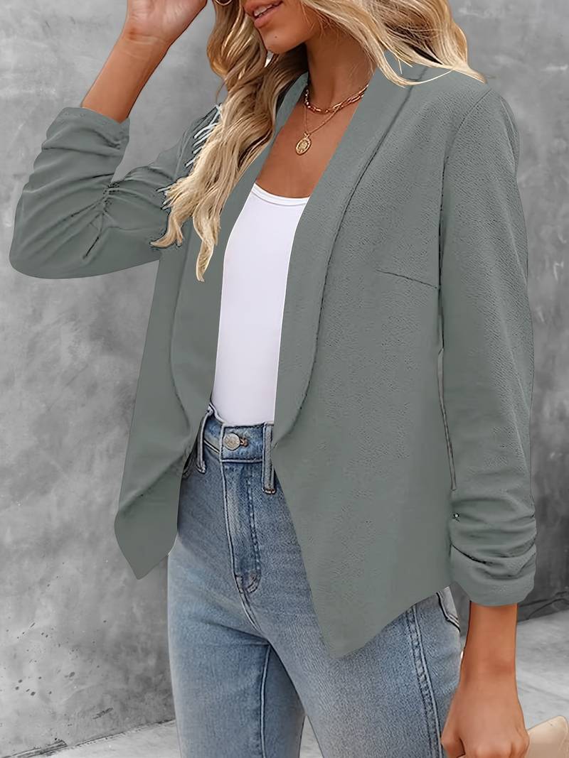 Isabella – stilvoller blazer mit offener vorderseite