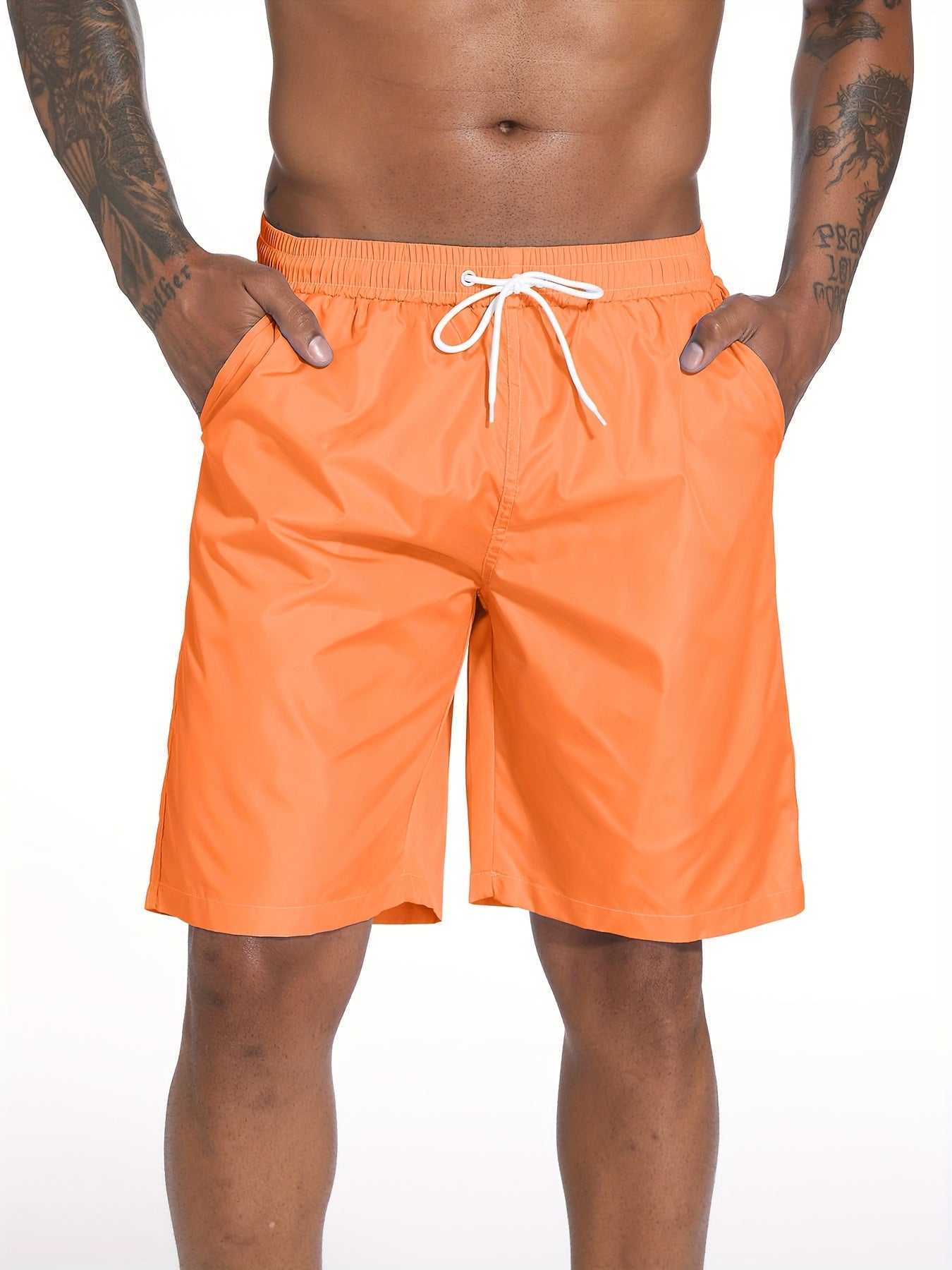 Herren-Badeshorts mit Kordelzug - Tom