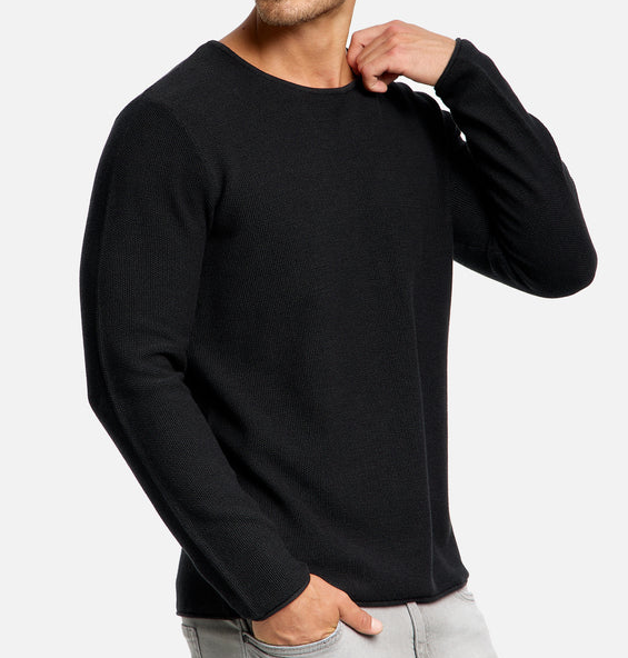 TOMMY - stylischer zipper-pullover für herren (italienisches design)