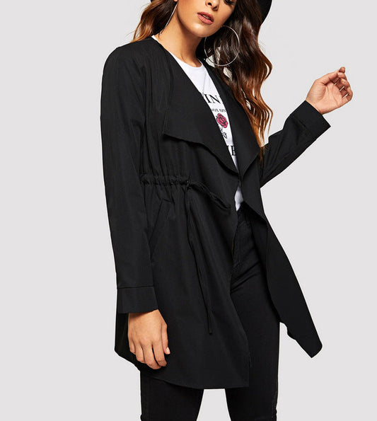 Bequemer Trenchcoat in langer Ausführung