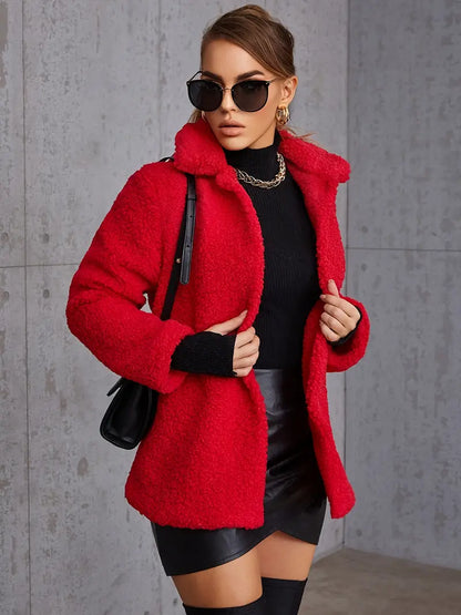 Brisa - Warme Winterjacke aus festem Fleece für Frauen