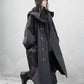 Schwarze Frauenjacke mit Kapuze: Eleganz & Stil für Herbst/Winter