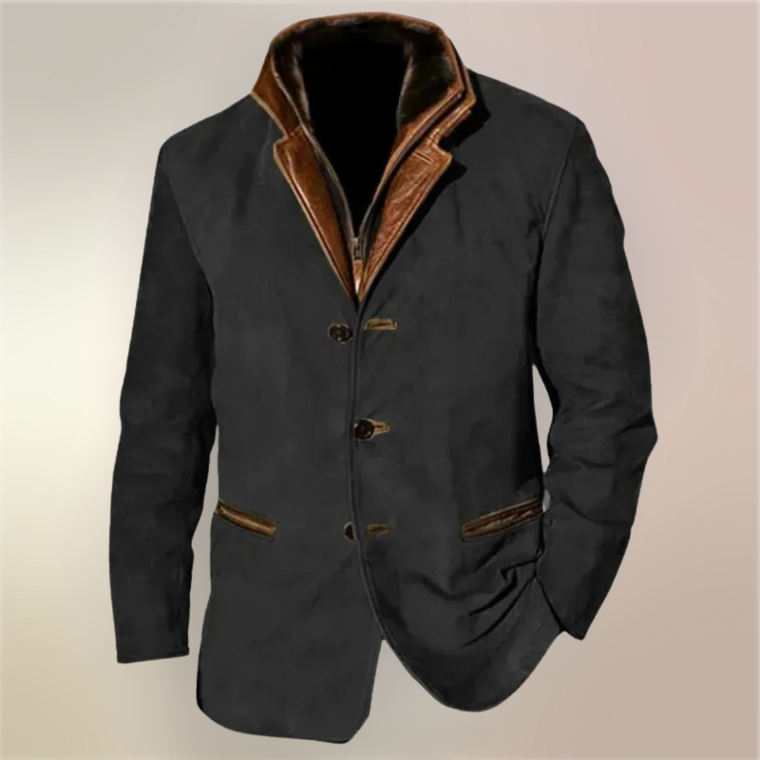 Elegante Herrenjacke mit Kragen