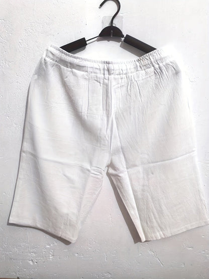 Graue Shorts mit Kordelzug und Taschen - Felix