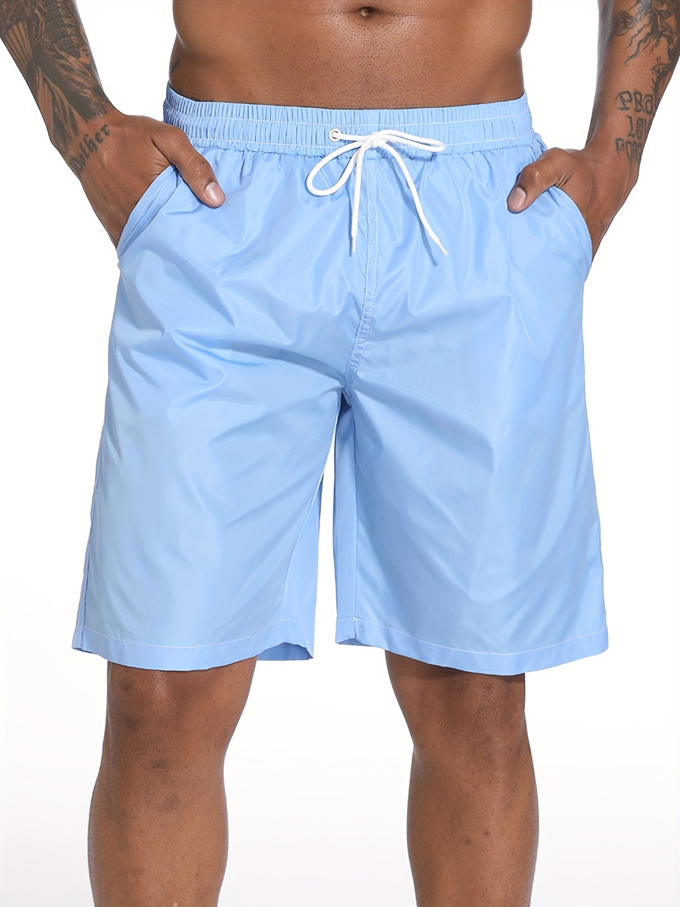 Herren-Badeshorts mit Kordelzug - Tom