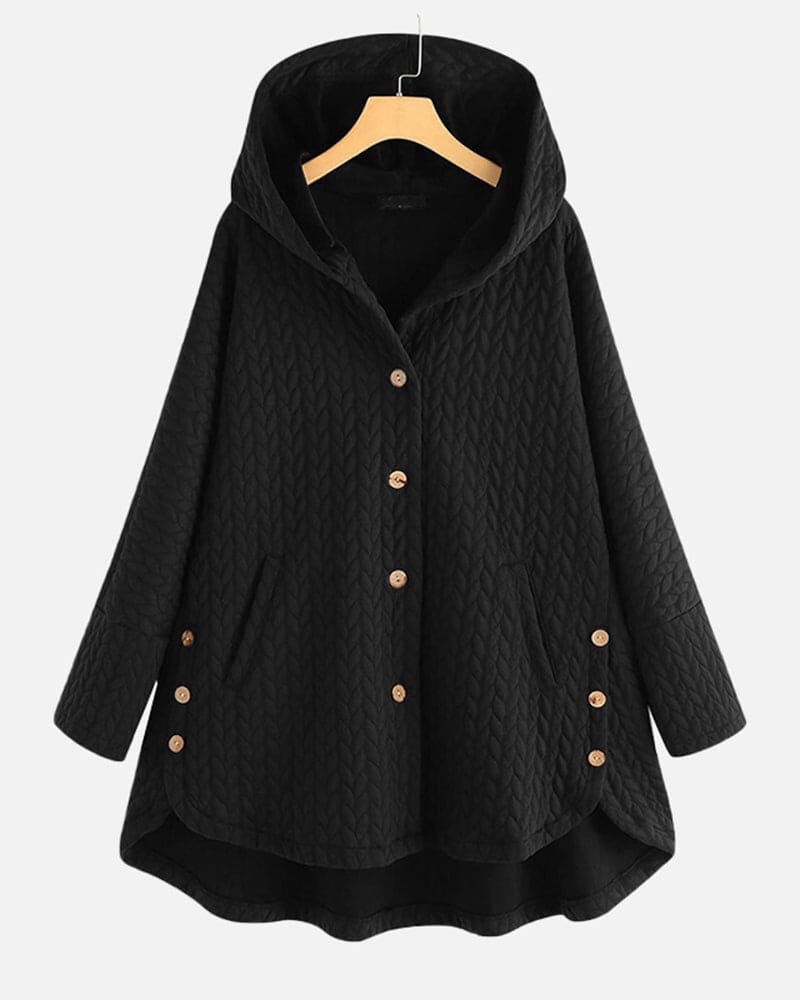 Eine besonders modische und vielseitige Kapuzenjacke für Damen