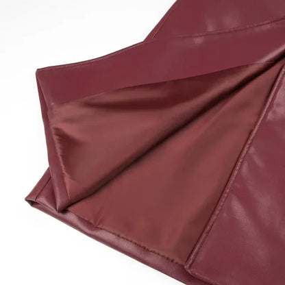 Camilla - Lange stilvolle Jacke mit Schnürsenkeln für Frauen