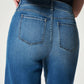 Ghislaine - Pull-On Jeans mit Weitem Bein