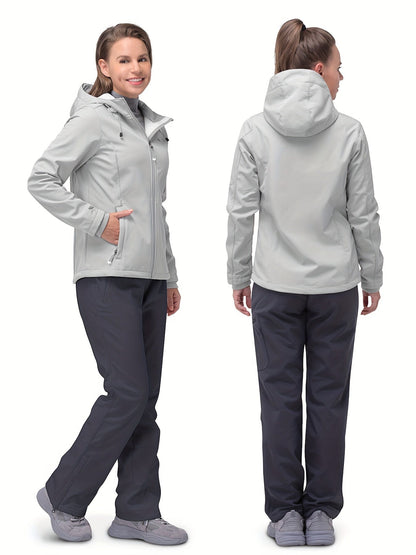 Winddichte Softshell-Jacke speziell für Damen