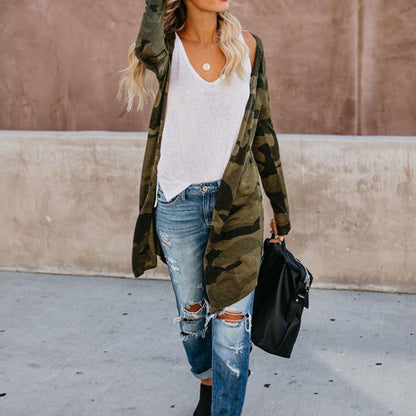 Trenchcoat in Überlänge für Frauen