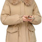 Komfortable & warme damen winterjacke