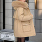 Komfortable & warme damen winterjacke