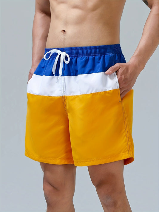 Colorblock-Badeshorts - Tom