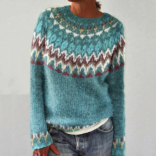 VILMA - Warmer nordischer Vintage-Pullover