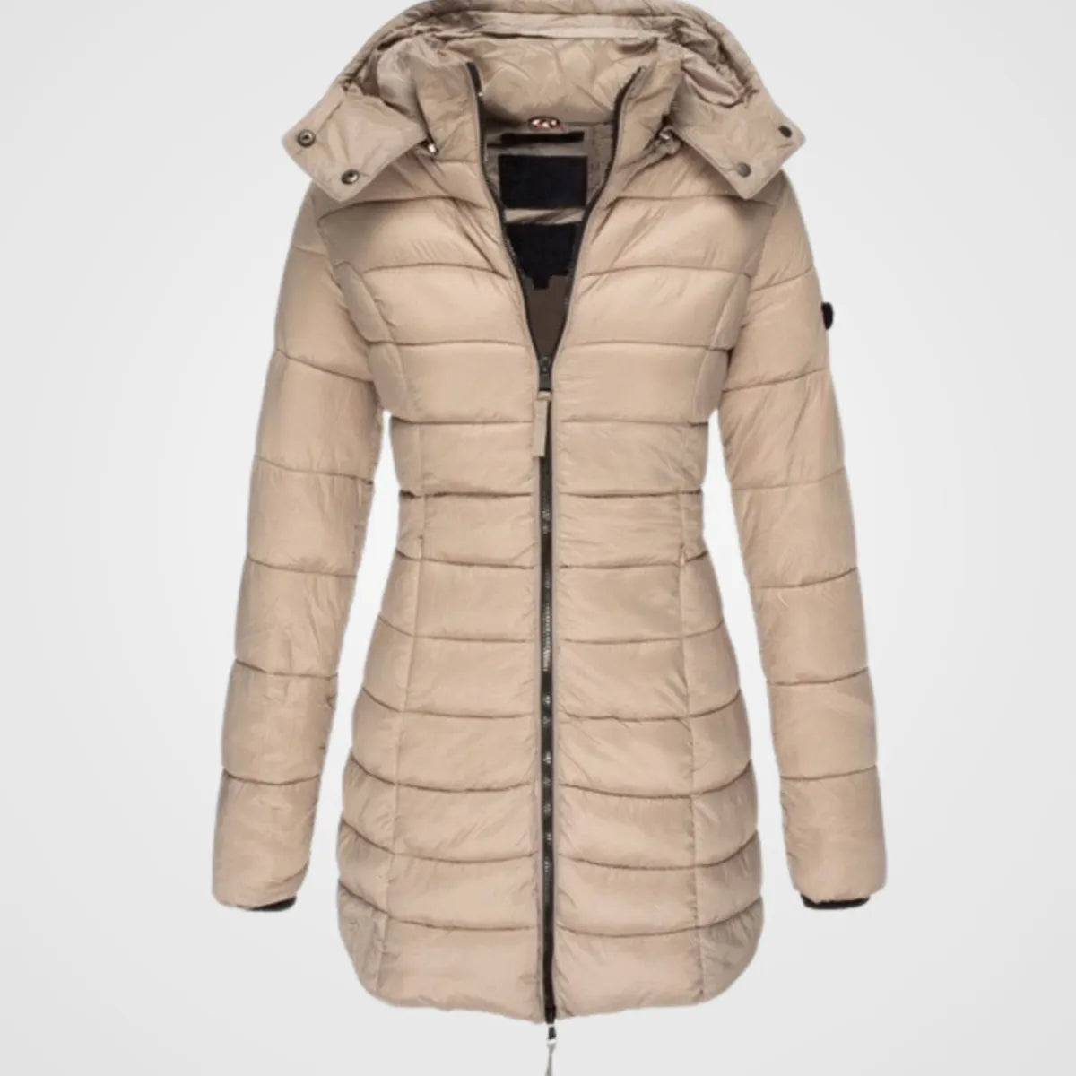 Stylische Frauen-Winterjacke für kalte Herbst- und Wintertage