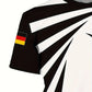 Adrean | deutschland euro 2024 herren fußball trikot mit adler druck