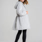 Clara - Schicke Weiße Regenjacke