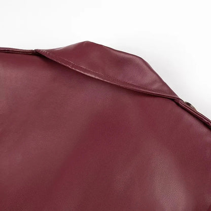 Camilla - Lange stilvolle Jacke mit Schnürsenkeln für Frauen