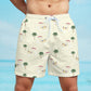 Strandshorts mit Palmenmuster - Tom