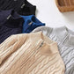 Anton - pullover mit halbem reißverschluss