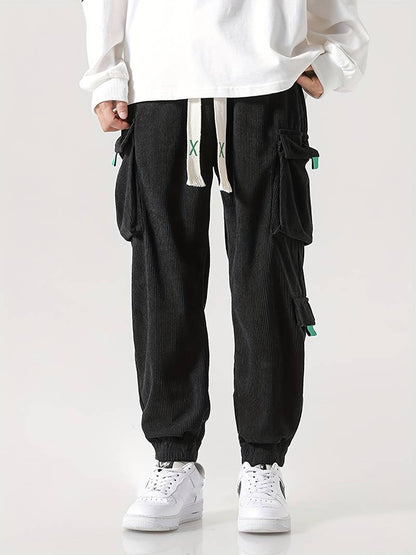 Christopher – lässige, strukturierte cargohose mit mehreren taschen für herren