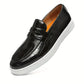 Wyatt – slip-on-schuhe mit lässigem muster