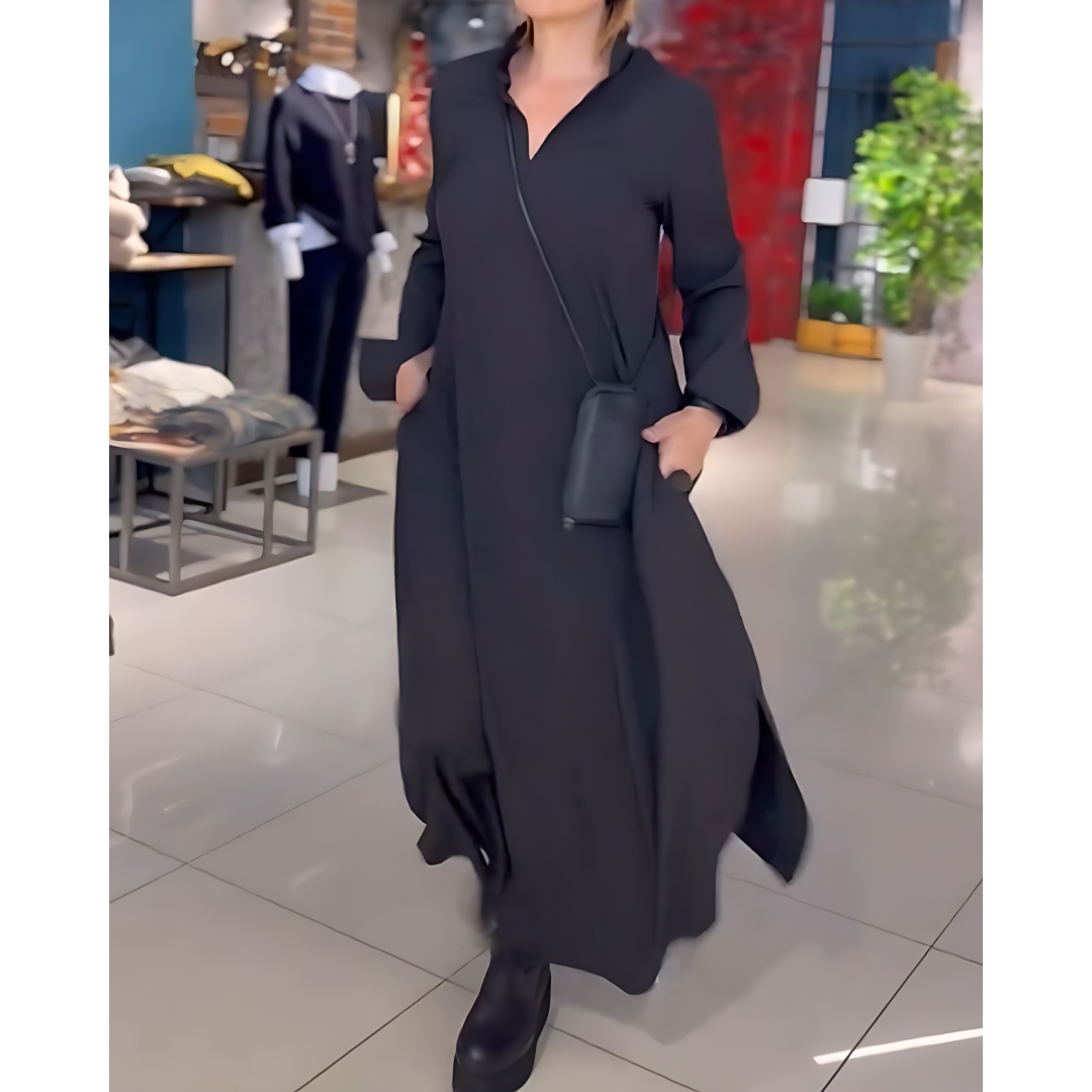 Elegantes und bequemes langes Kleid - Evita