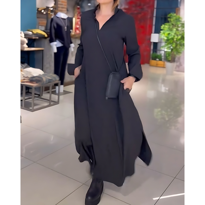 Elegantes und bequemes langes Kleid - Evita