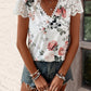 Blumenmuster T-Shirt – Sophia