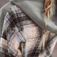 April - Bequemes langärmeliges Patchwork-Sweatshirt