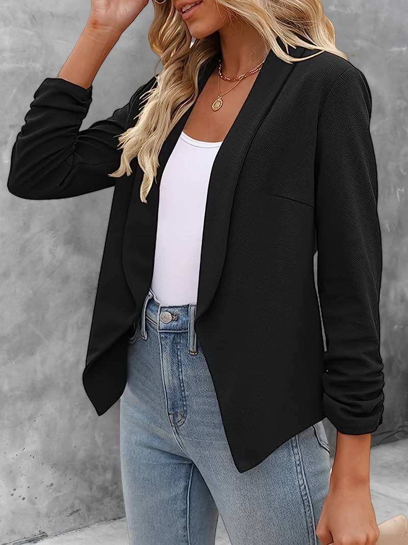 Isabella – stilvoller blazer mit offener vorderseite