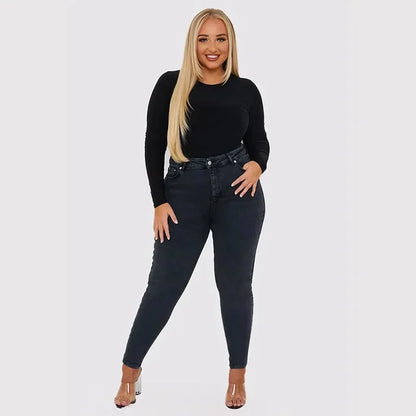 Amelia - Jeans Hosen mit Bauchansatz