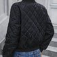Bomberjacke mit Argyle-Muster für Frauen