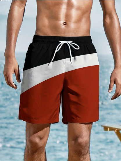 Grafische Badeshorts - Tim