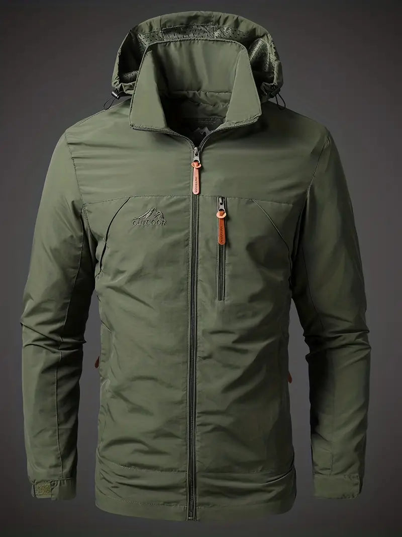 Wasser- und winddichte herren outdoor jacke für alle aktivitäten